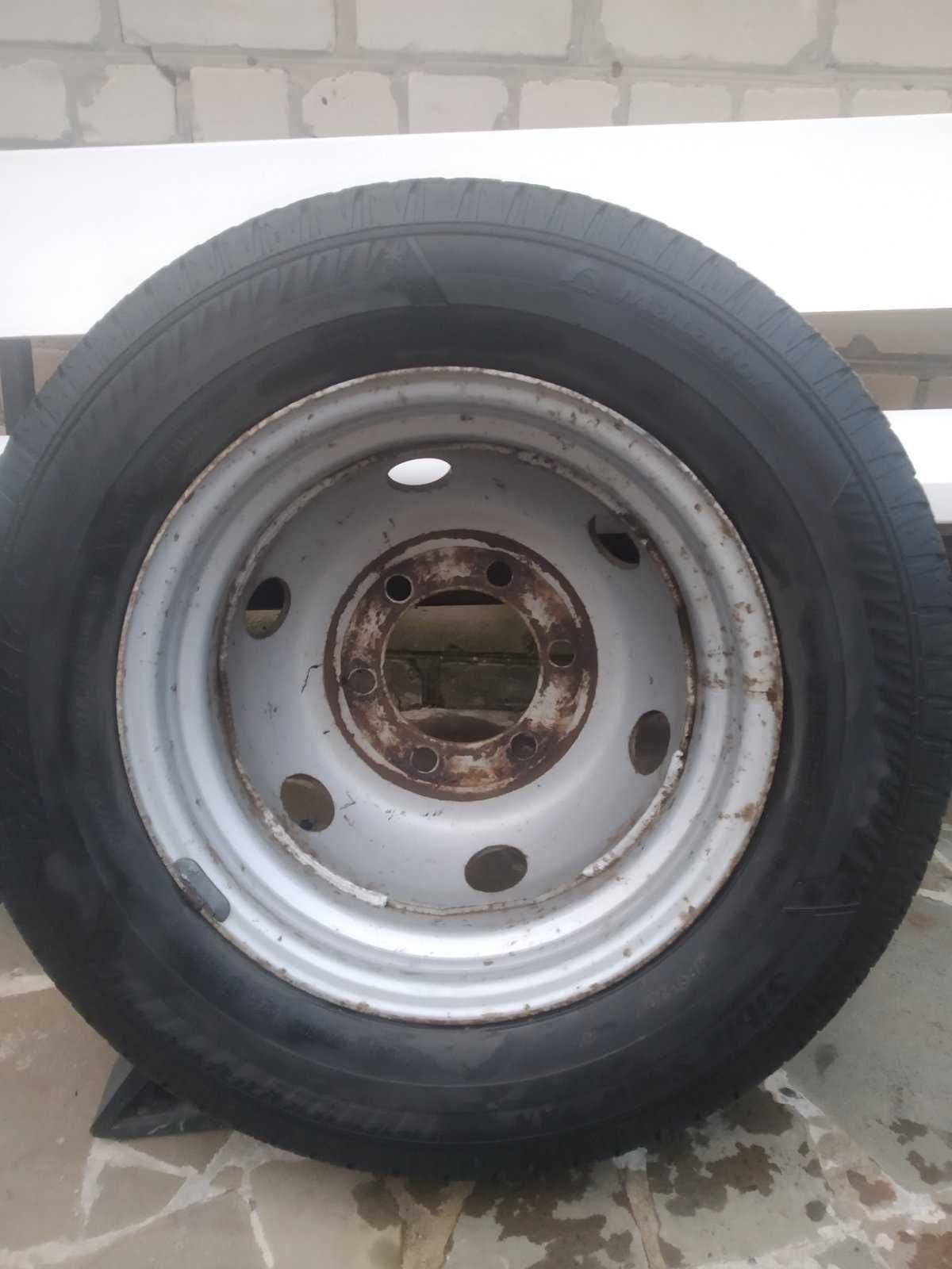 Резина Matador 195/75 R16 C зима б/у комплект на дисках Газель 6шт