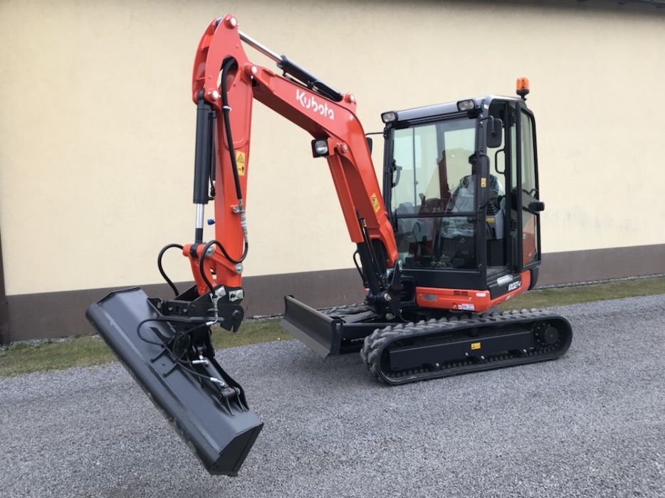 WYNAJEM - 3dni - Minikoparka 4t - Kubota - Prace Ziemne - Śląsk