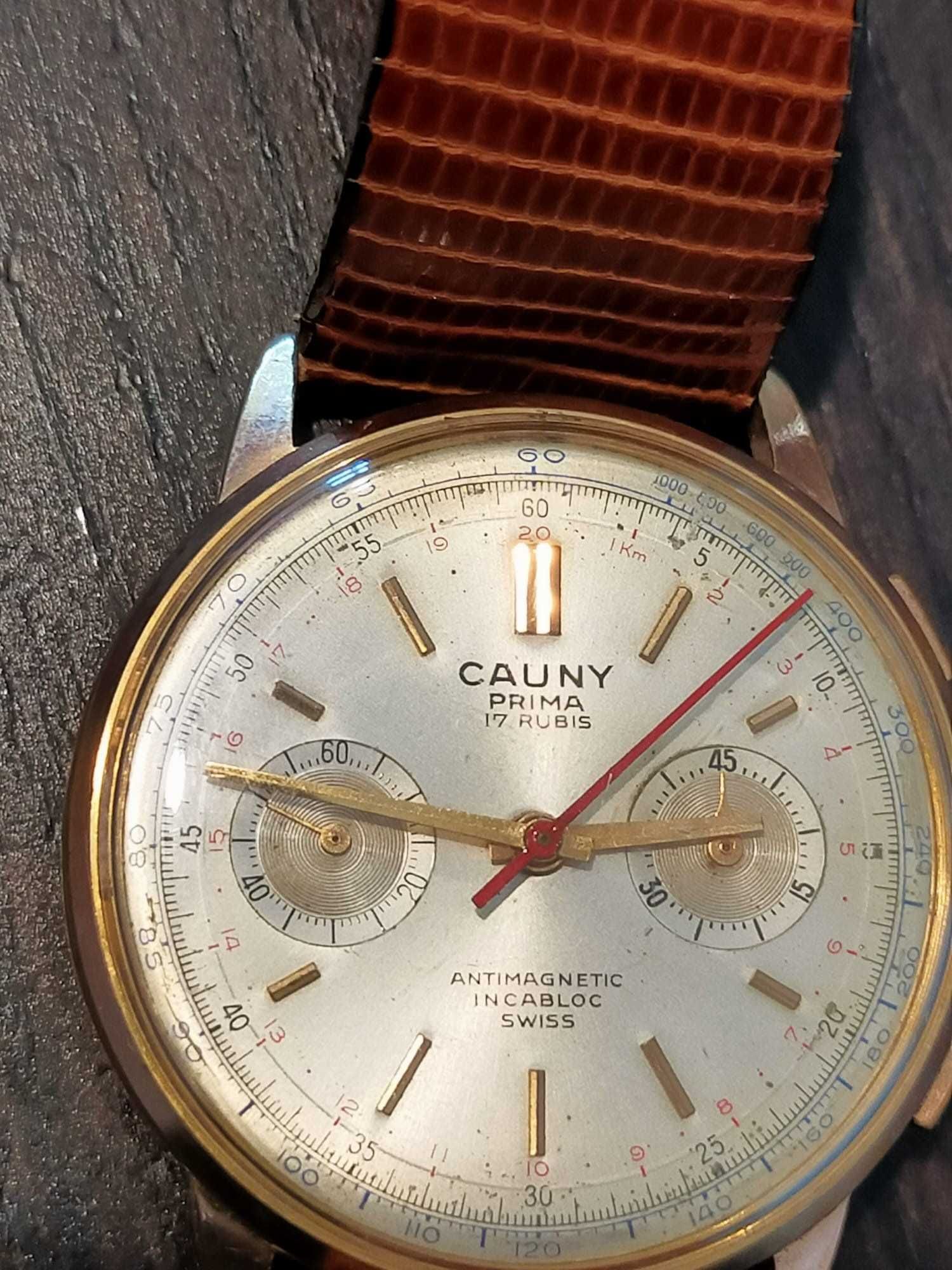 Cauny Prima Crono plaqué