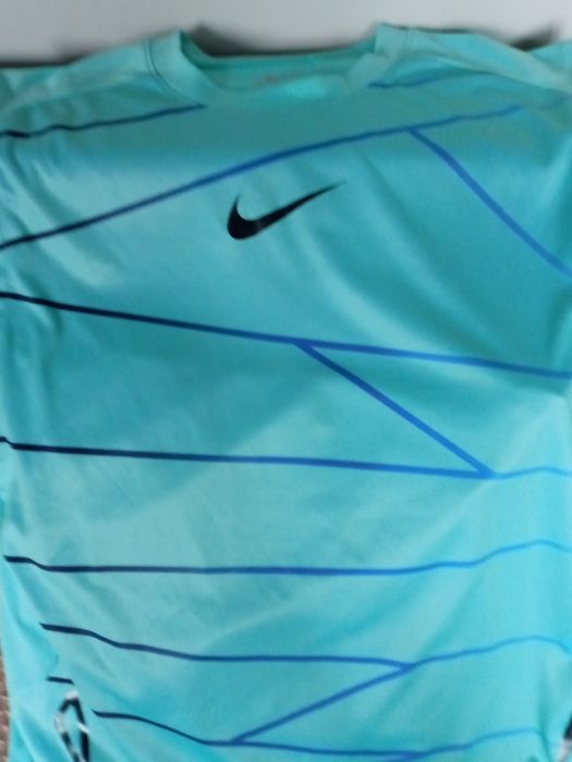 Koszulka sportowa seledyn Nike letnia XL