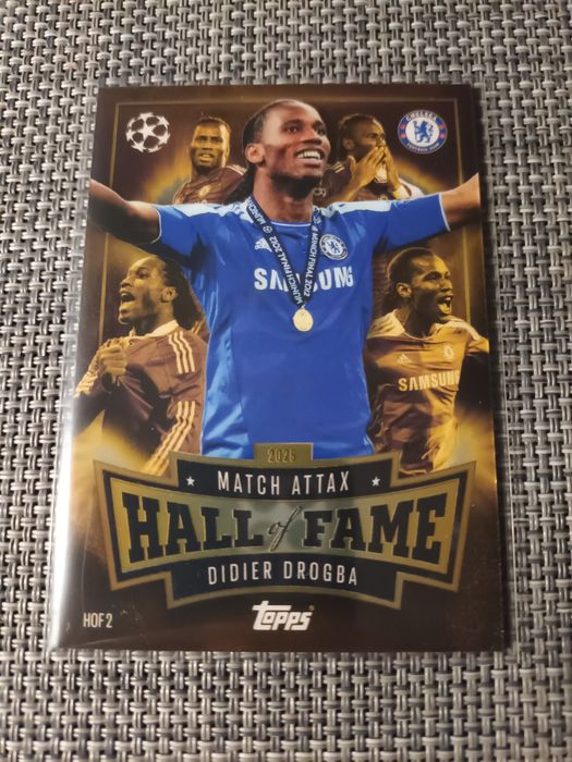 Topps Match Attax 2025/2026 Hall of Fame Chelsea FC Didier Drogba