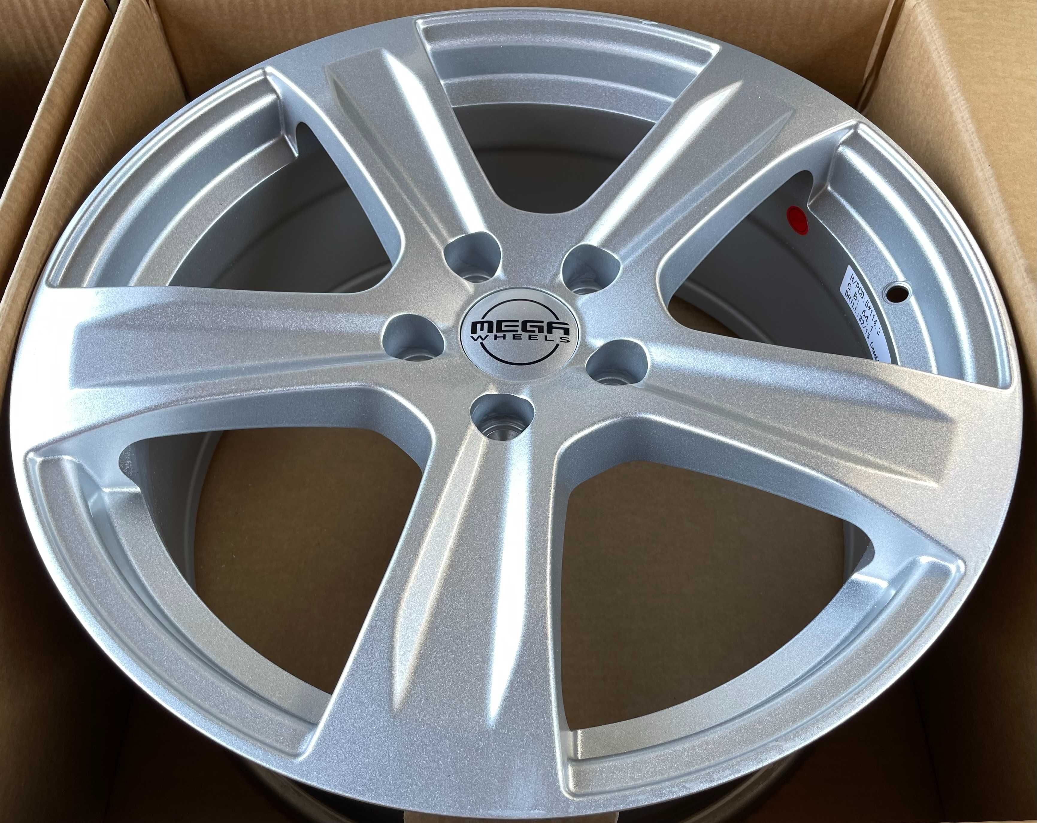 4x Felga Alu MW LEO 5x114.3 ET40 64.1 8x18 / 5154