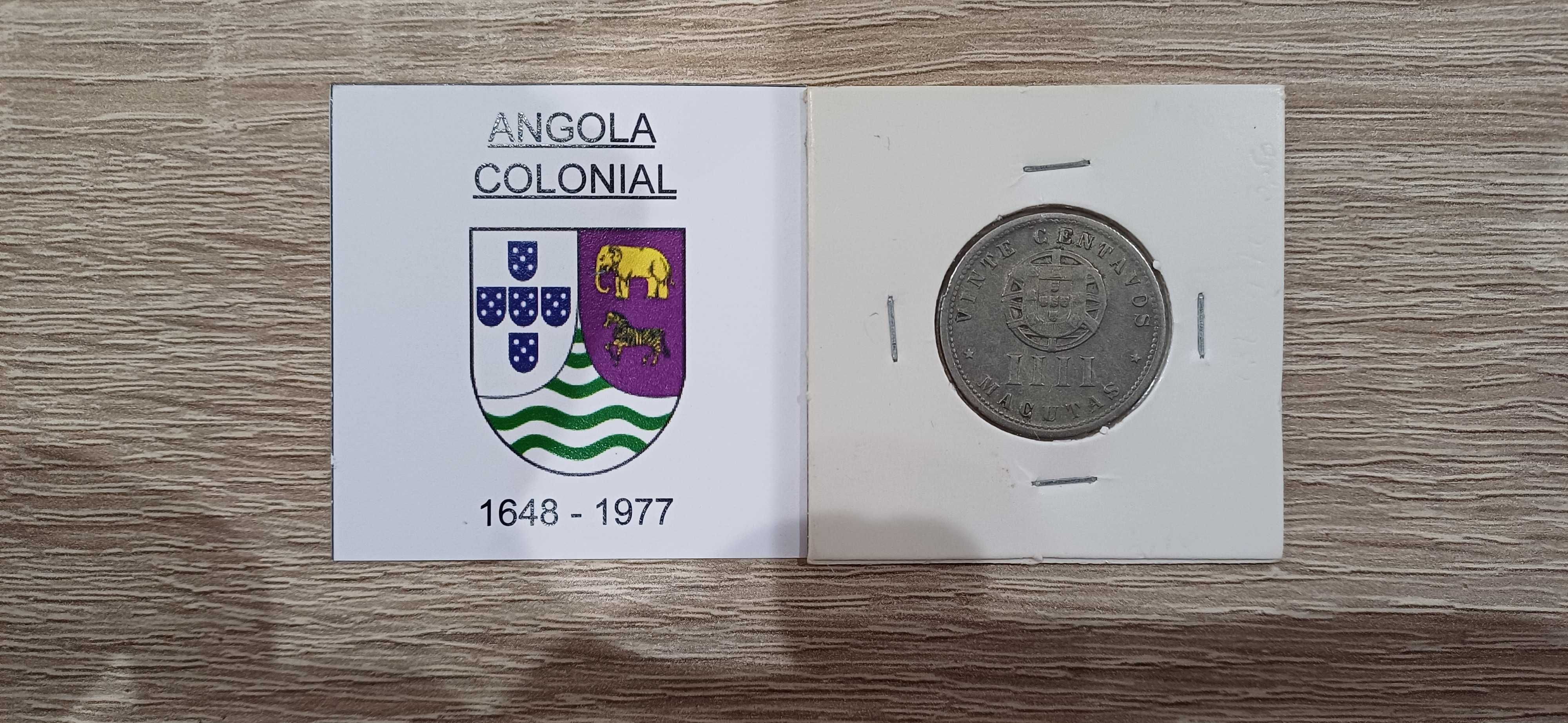 Angola - 4 Macutas - 1928