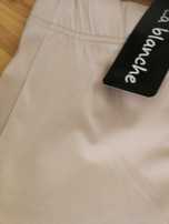 Spodnie legginsy beż
