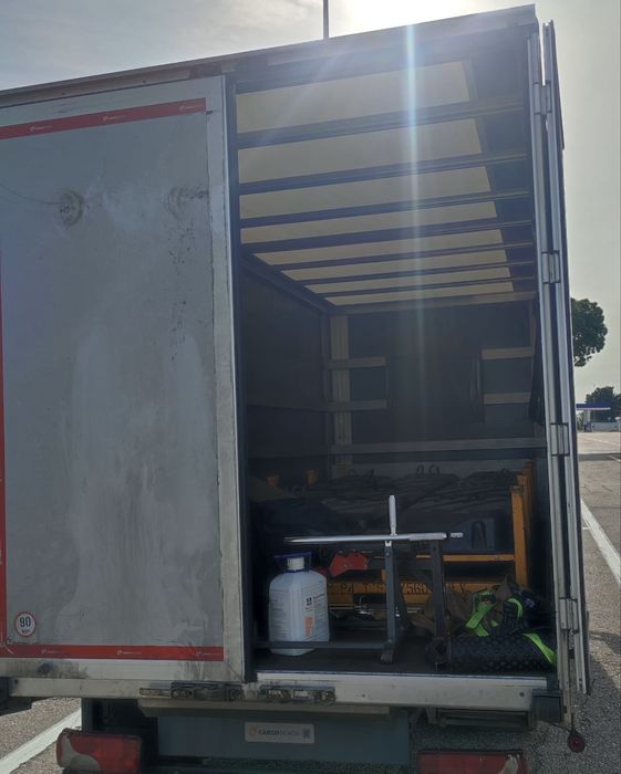 Plandeka Firanka Zabudowa Skrzynia ladunkowa Paka Iveco Daily 2022