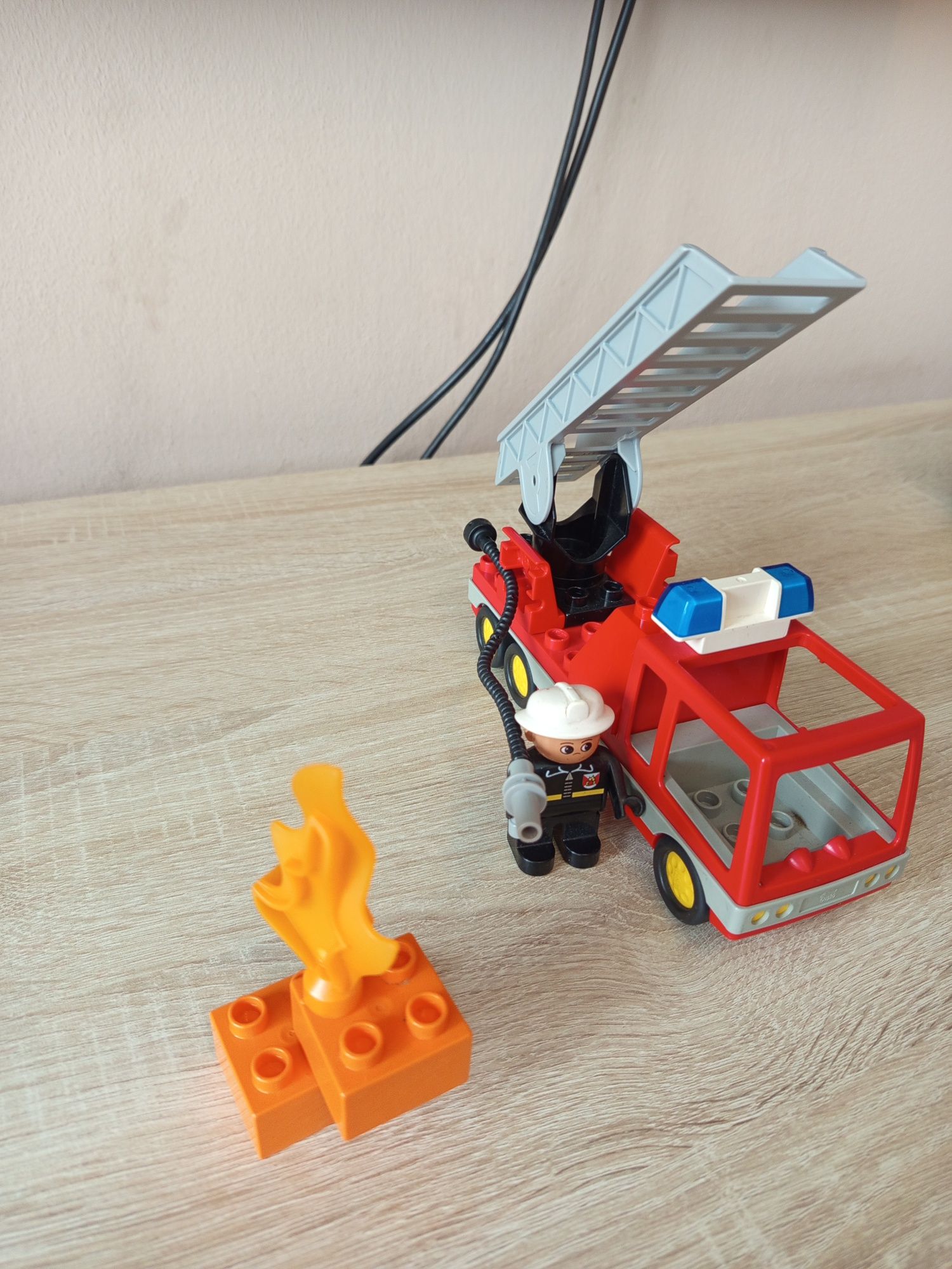 LEGO Duplo wóz strażacki straż pożarna vintage