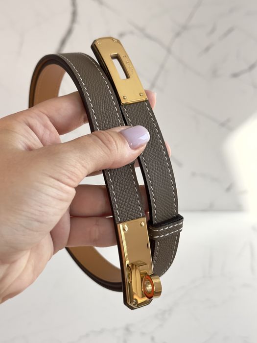 Ремінь Hermes Kelly Belt epsom, пояс ермес келлі, ремень келли