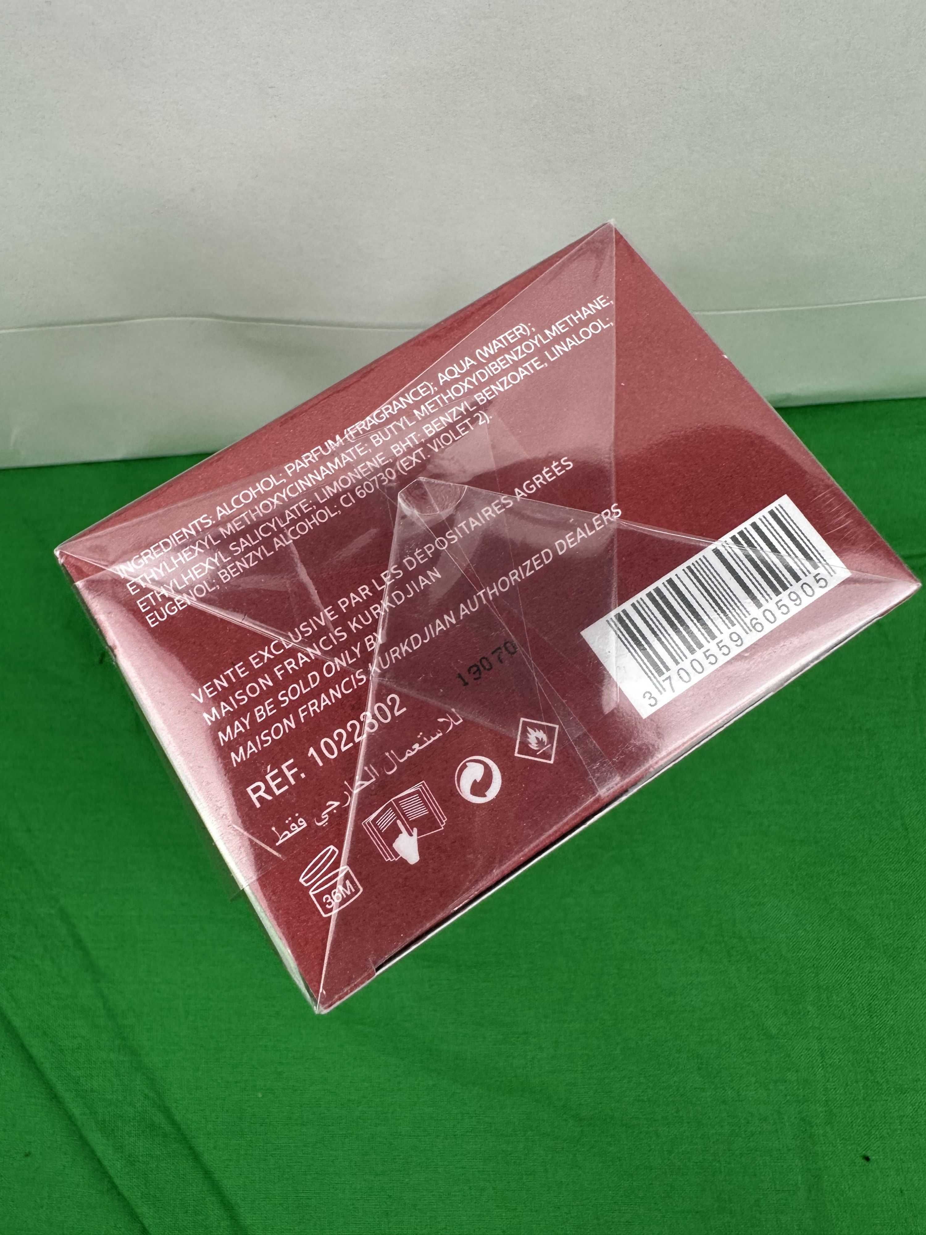 Perfumy 1/1 Kurkdjian Baccarat Rouge 540 de parfum Nowe Folia nowość