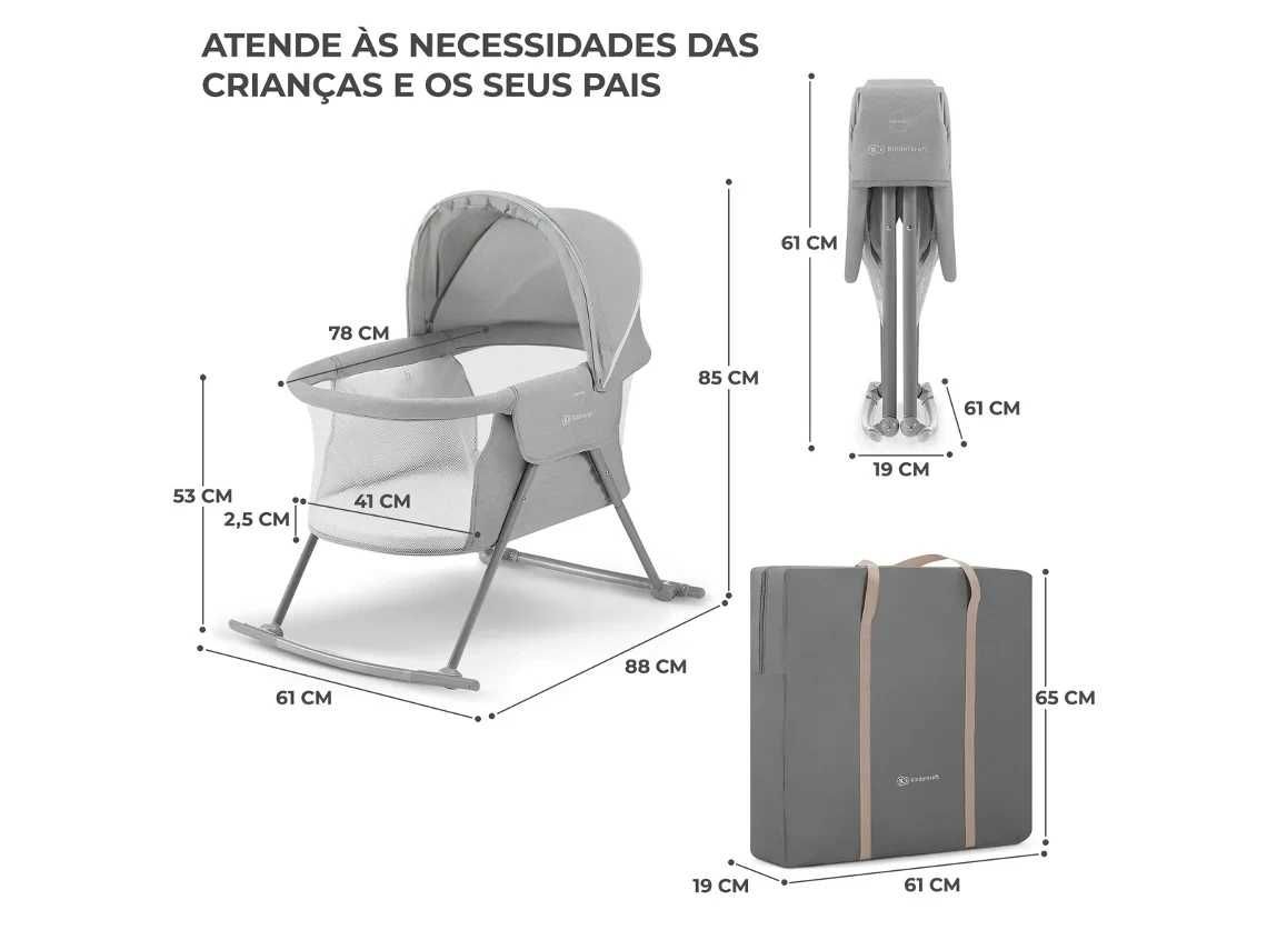 Mini Berço/Alcofa transportável