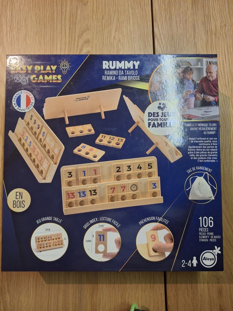 Gra planszowa towarzyska Rummy Rummikub