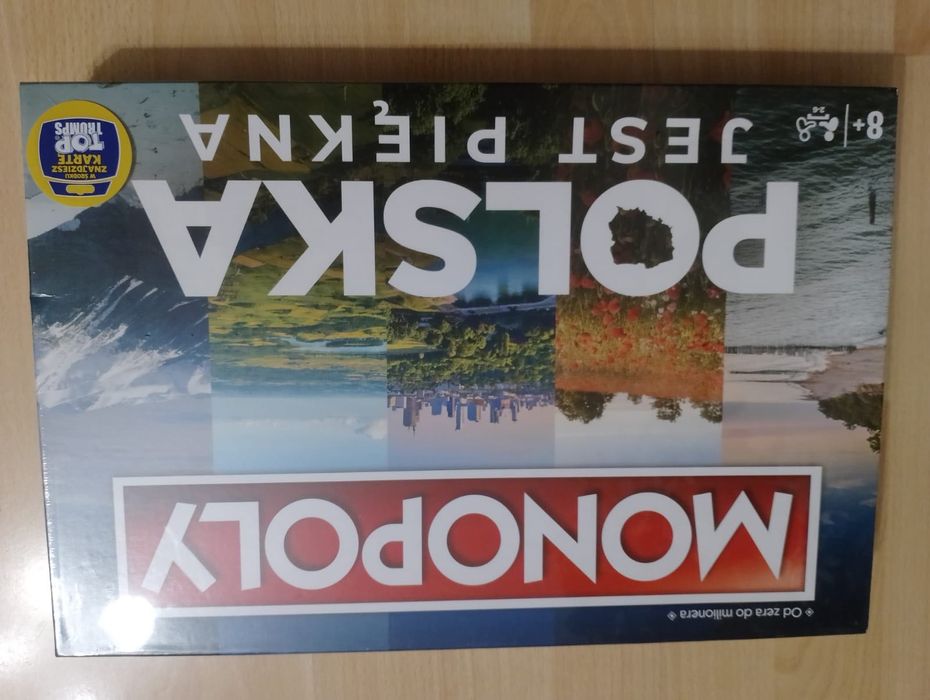 Monopoly Polska jest piękna nowa w folii