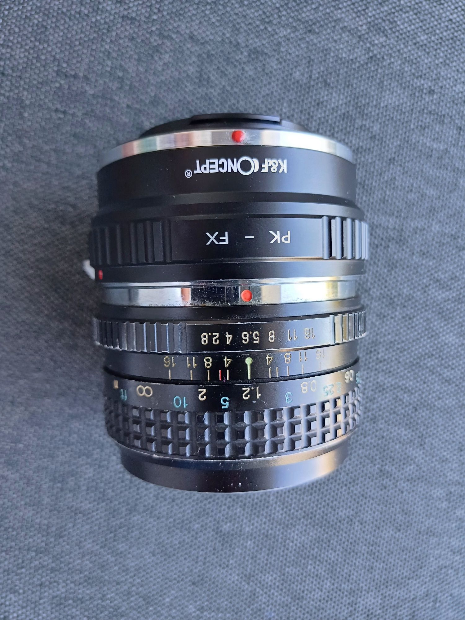 TOKINA 28MM (com adaptador Fuji)