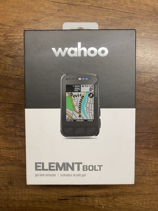 Велокомпьютер wahoo element bolt v2 датчик швидкості