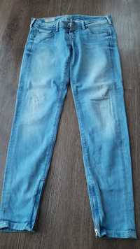 Spodnie jeans biodrowki