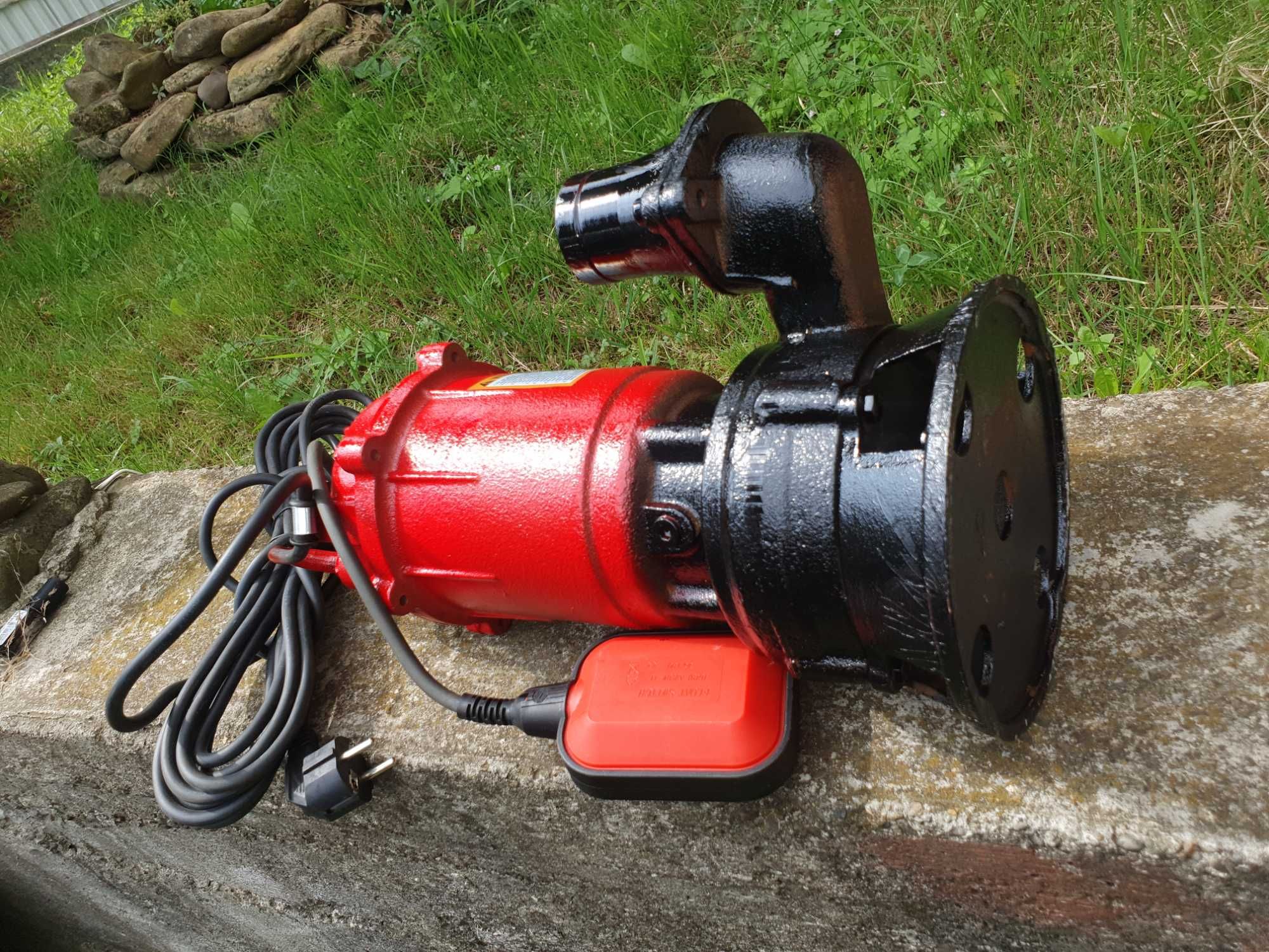 фекальний насос з ножем 2,7 kw подрібнювачем дробилкою лезом