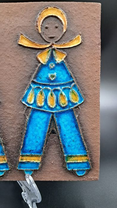 Plakieta ceramiczna Dietlinde Hein, lata 60