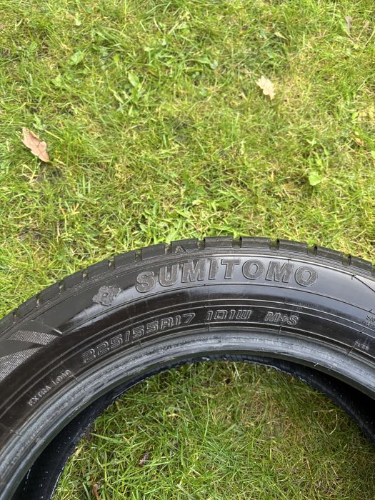 Dwuletnie Opony zimowe/wielosezonowe 6mm bieżnik 225/55/17 2023r 1223
