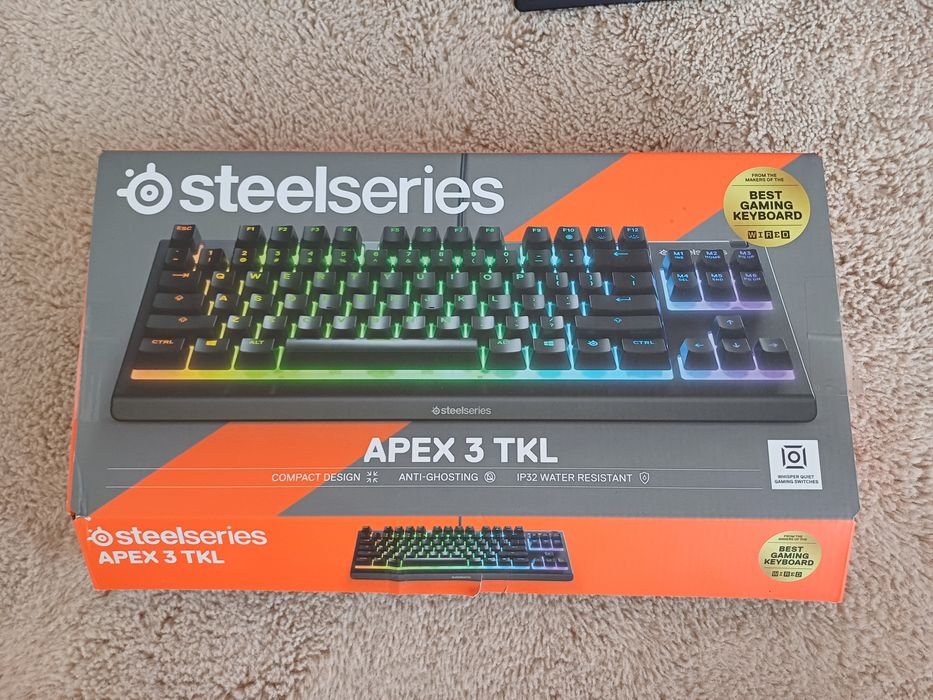 Klawiatura steelseries apex tkl 3