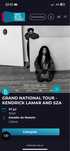 Bilhete kendrick lamar e sza