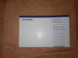 Hyundai Pony Excel karta gwarancyjna książka serwisowa oryginalna 1990