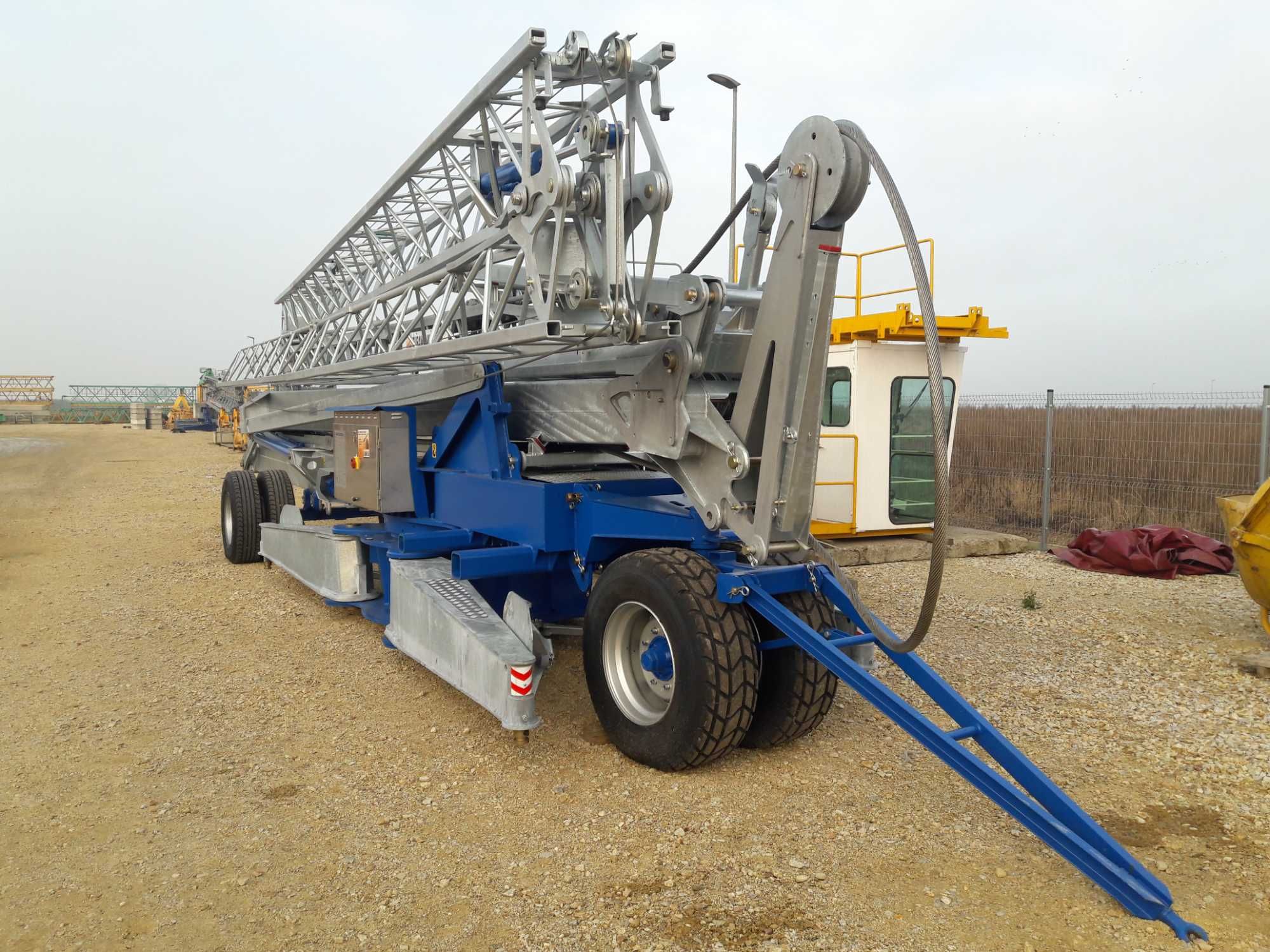 Żuraw budowlany szybko-montujący hydrauliczny VICARIO OMV 340/42m NOWY