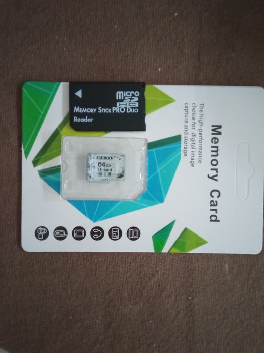Adaptador Memory stick Pro Duo + Micro SD 64GB