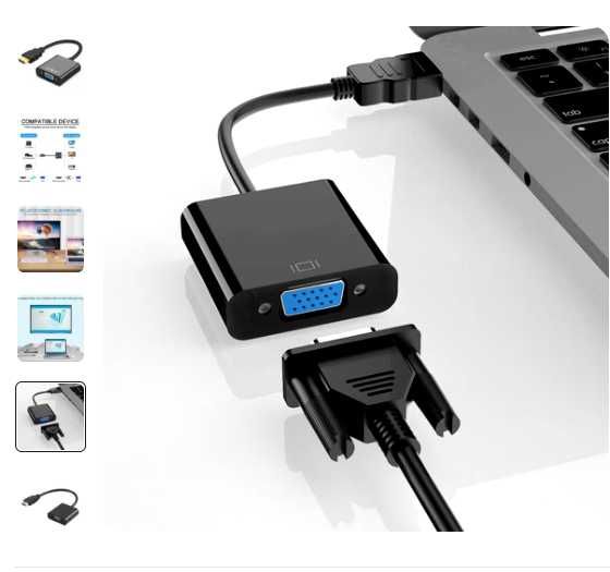Hdmi para Vga Conversor ( Novo ),