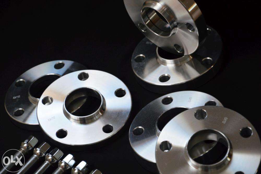 DYSTANSE +ŚRUBY do poszerz osi AUDI A8 D2 D3 A6 A4 ABT - 15,20,25,30mm