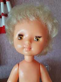 Лялька СССР 45см блондинка очі зелені кукла советских времен