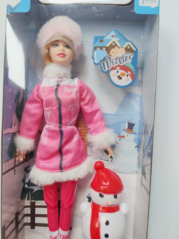 Nowa zabawka zestaw lalka i portfel dla dziecka dziewczynki  prezent