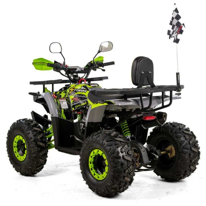 QUAD 125cc /XTR STORM/ wyświetlacz duże koła ledy oparcie Raty Dostawa