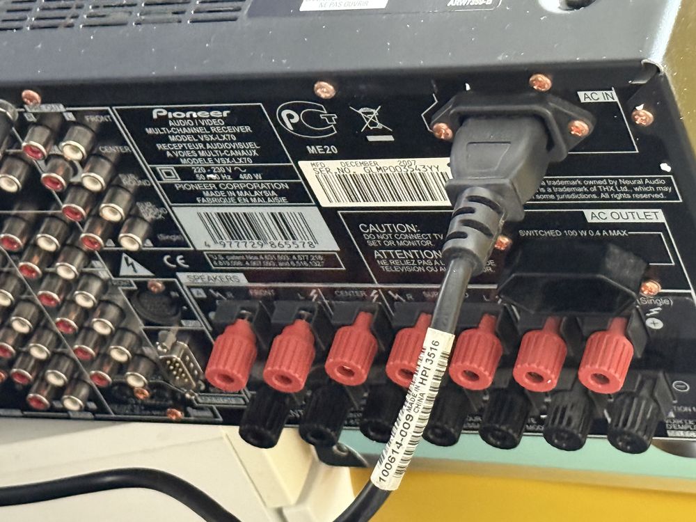 Amplituner Pioneer VSX-LX70 śliczne monstrum