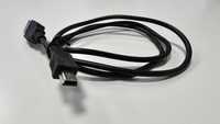 09 Kabel USB-A USB-Mini do telefonu 80 cm czarny