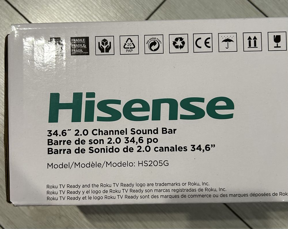 Soundbar HISENSE HS205G