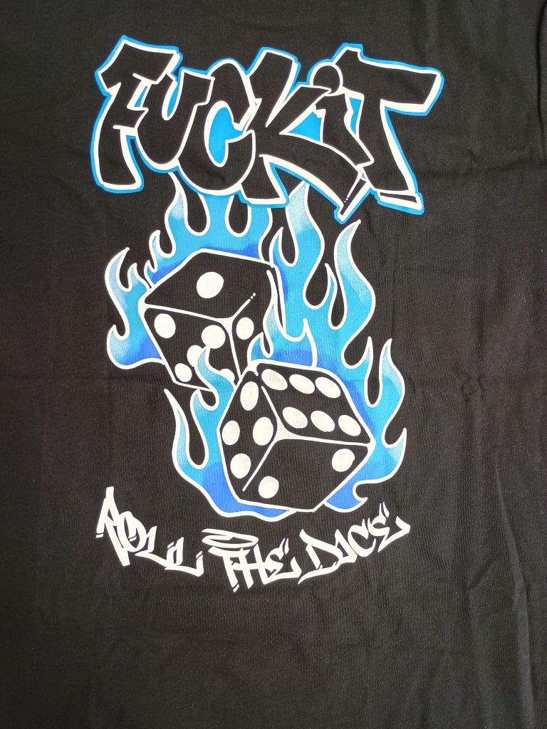 Czarna Koszulka Trapstar F*ck It Tee Drill L