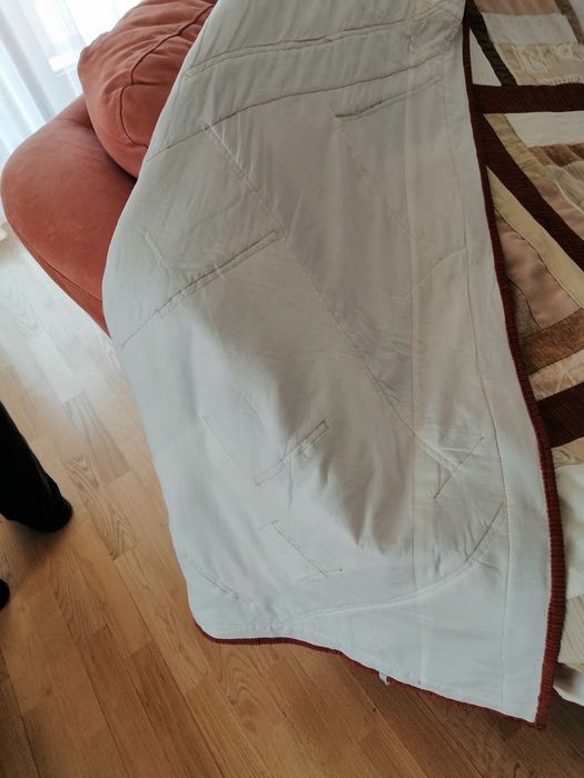 Narzuta patchwork na łóżko