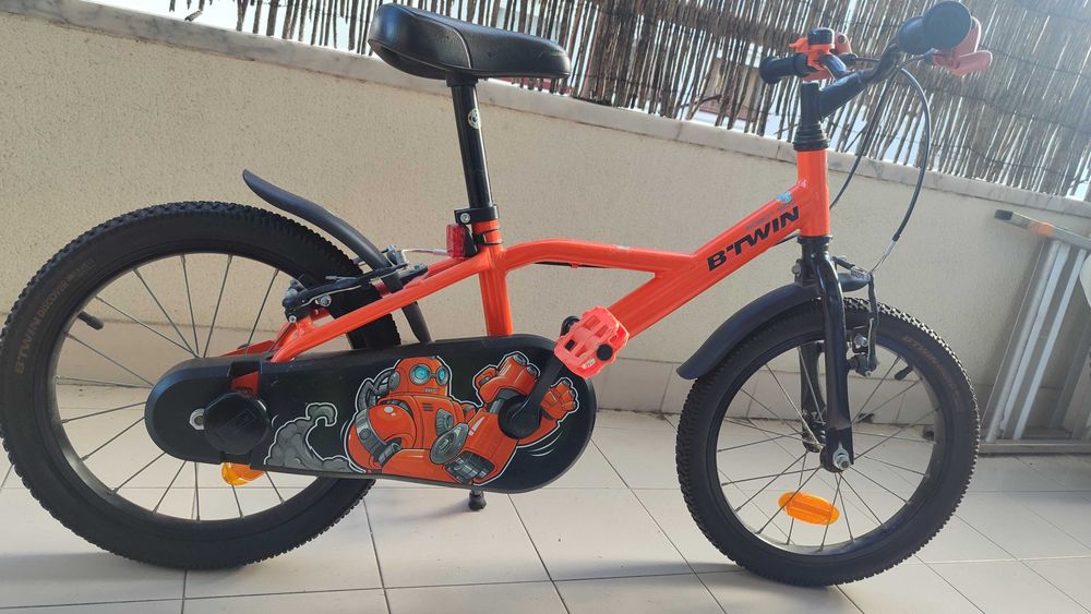 Bicicleta criança B twin 16 polegadas