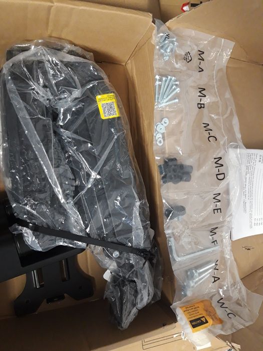 Uchwyt stojak do 2 monitorów 17-27" Huanuo