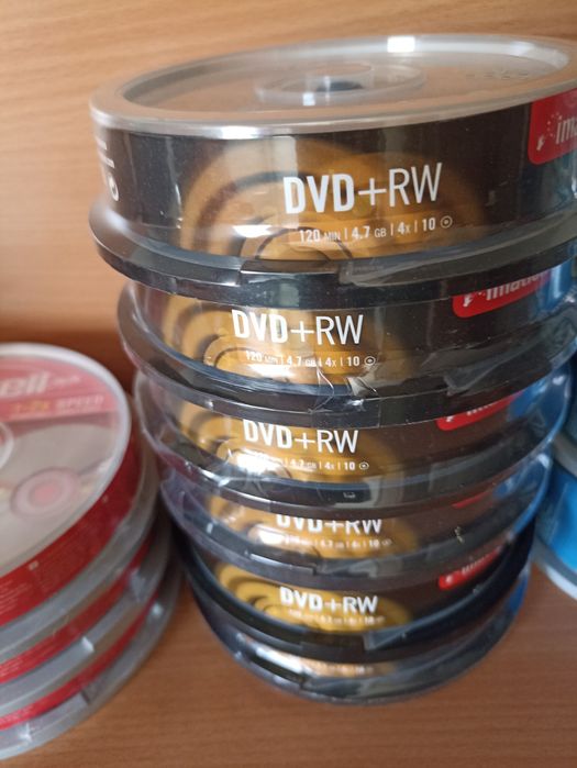 DVD CDs virgens selados