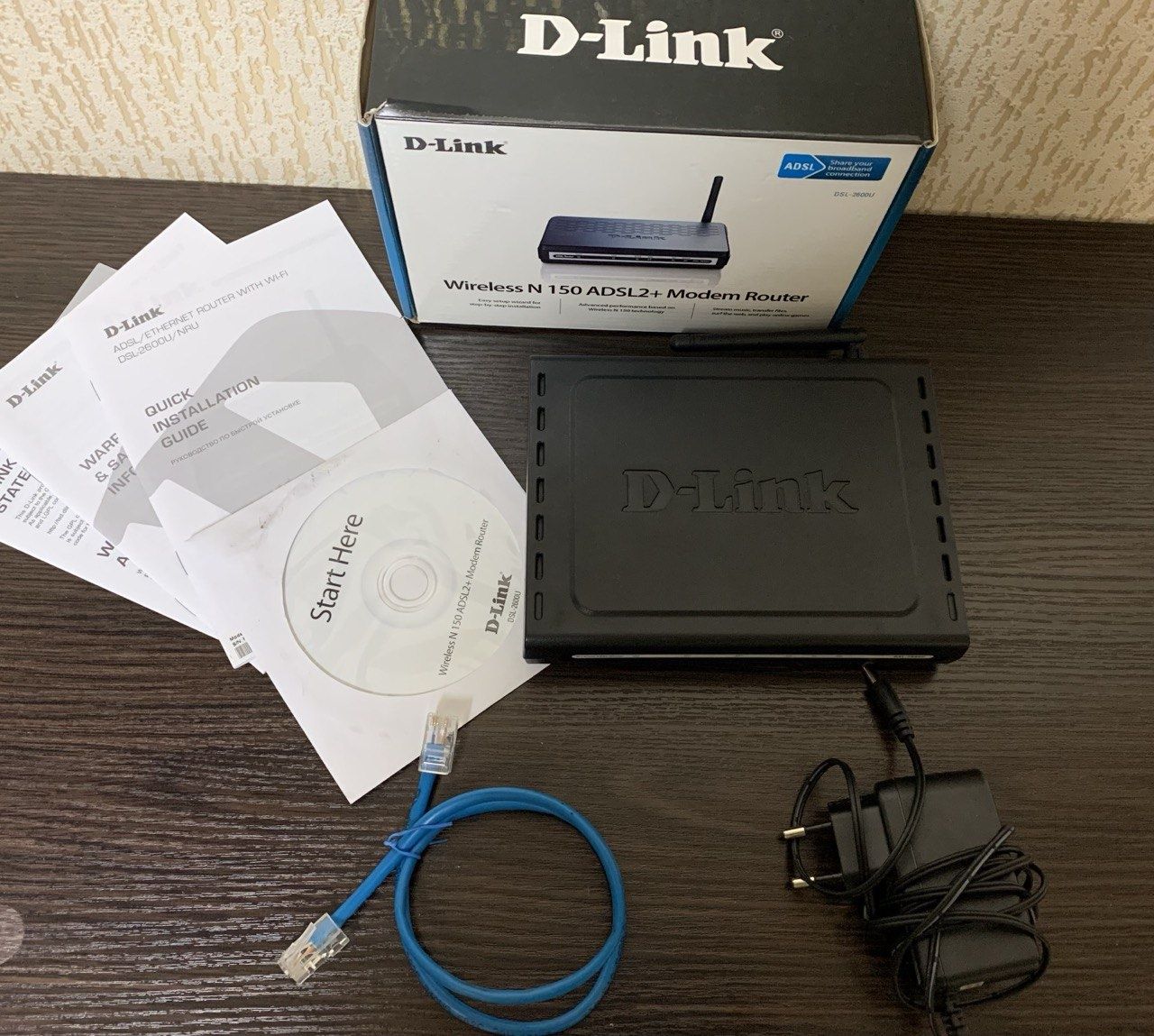 Модем D-Link dsl-2600u