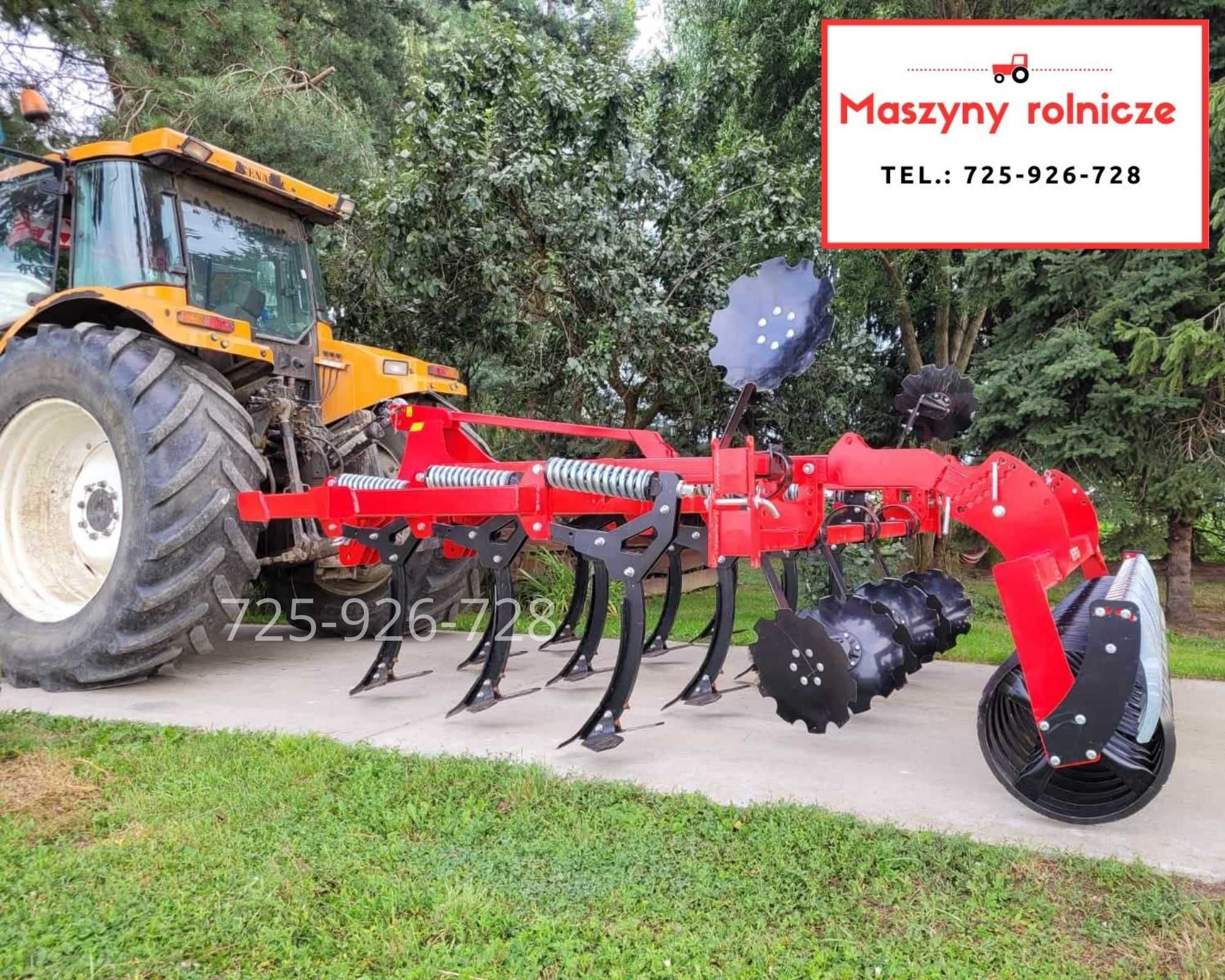 Agregat bezorkowy podorywkowy METANGA od 2,4 m! Transport!