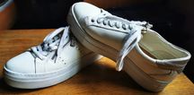 Buty skórzane białe