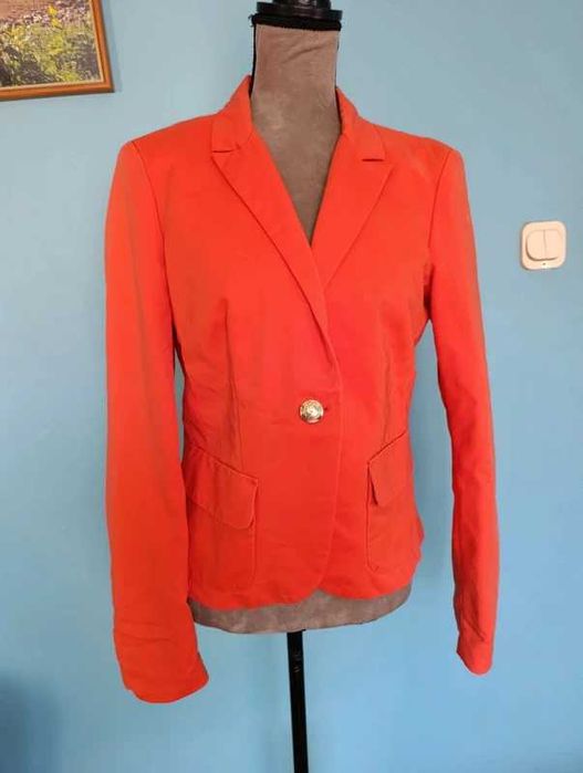 Żakiet pomarańczowy rozm 40 Reserved, biust 90