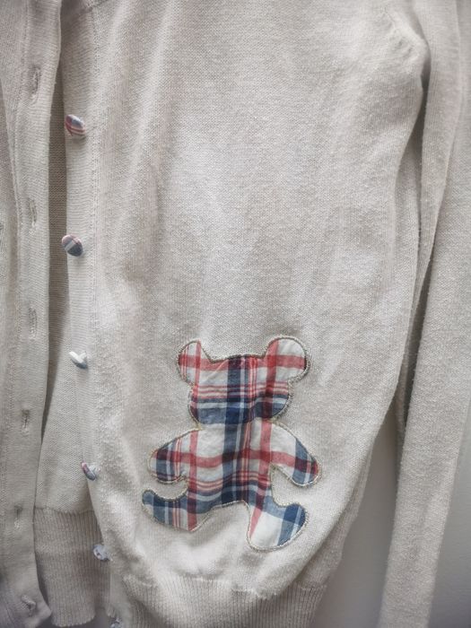 Sweter rozpinany, kardigan z misiem Tous rozm. 36/S