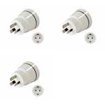 3X Hama Adapter Podróżny Wtyczka Chiny Australia