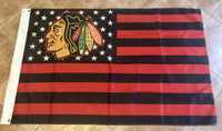 Flaga Chicago Blackhawks - 93,5 x 150 cm