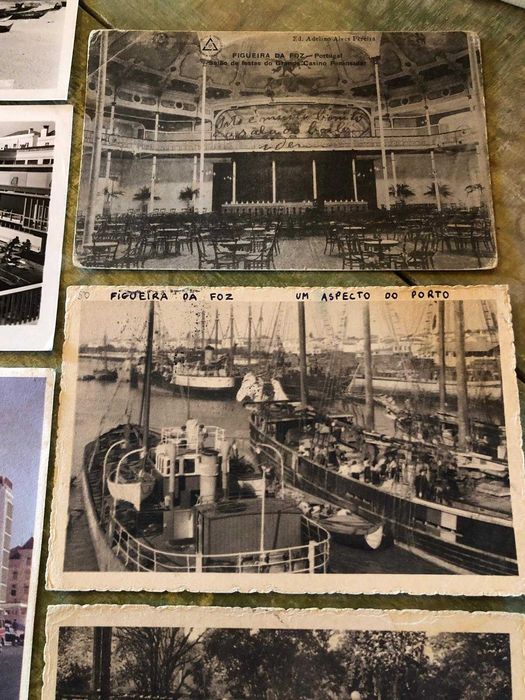 Postais antigos da Figueira da foz, preço por postal, 4 euros