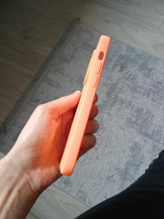 NOWE silikonowe, pomarańczowe etui/case/obudowa do iPhone 12