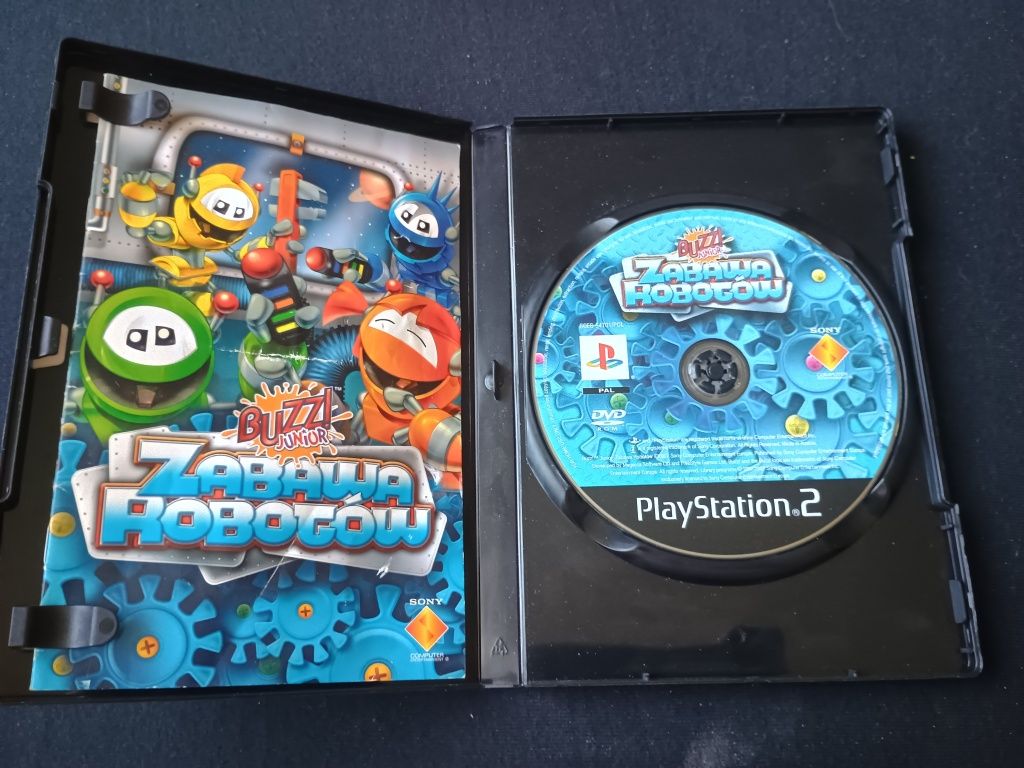 Zabawa robotów ps2 Buzz junior