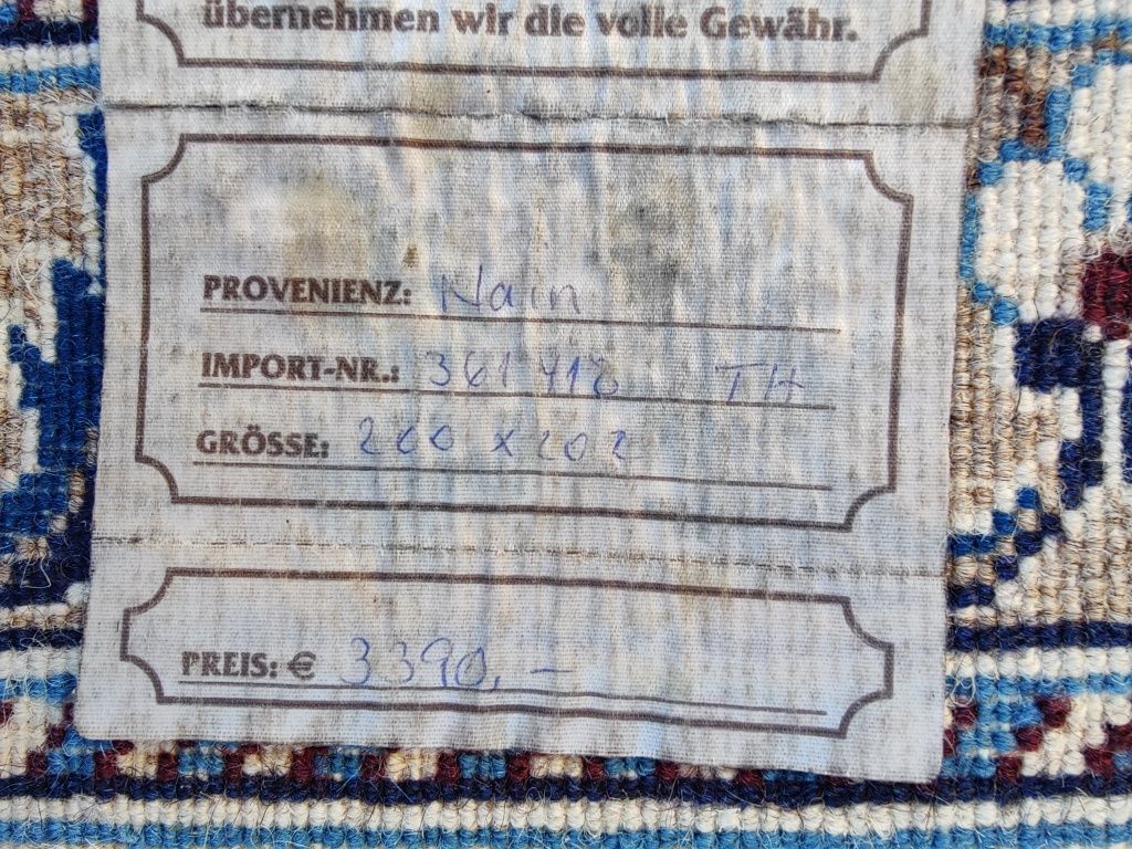 Dywan ręcznie tkany orientalny 260*202 cm.